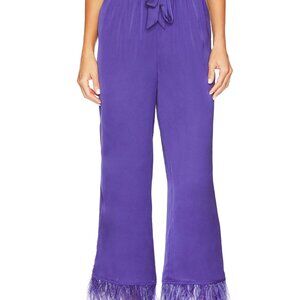 L'Academie The Chantal Pant - Purple - XXS